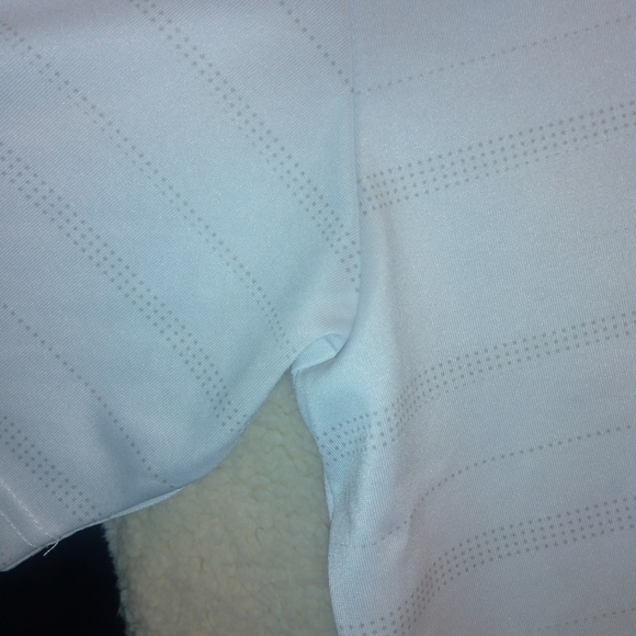 Callaway Opti Dri White Polyester Golf Polo Shirt Mens Size Large - Picture 3 of 8